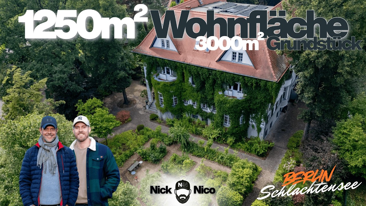 Das beeindruckendste Haus Berlins – Die 1250m² Villa Matterhorn in Berlin | Roomtour | Nick und Nico