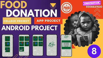 ➑food donation android app source code | food donation app project source code | food donation apps