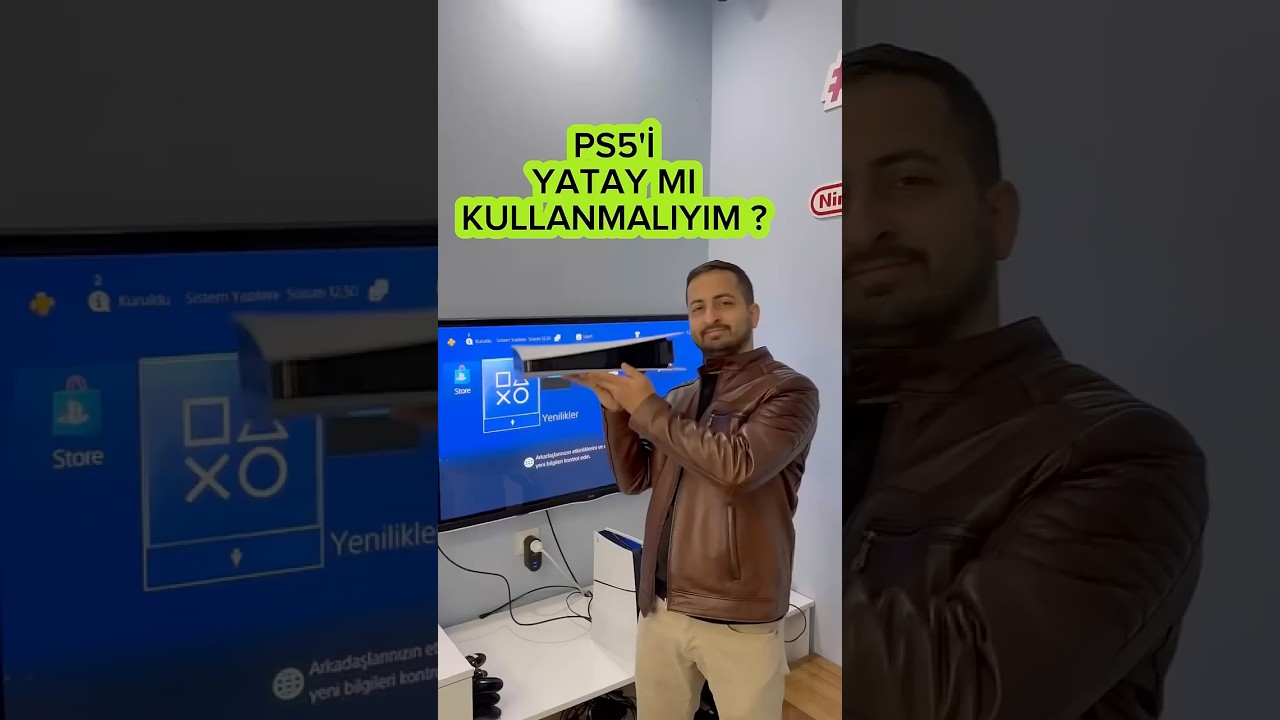 PS5 YATAY MI YOKSA DİKEY Mİ KULLANILIR
