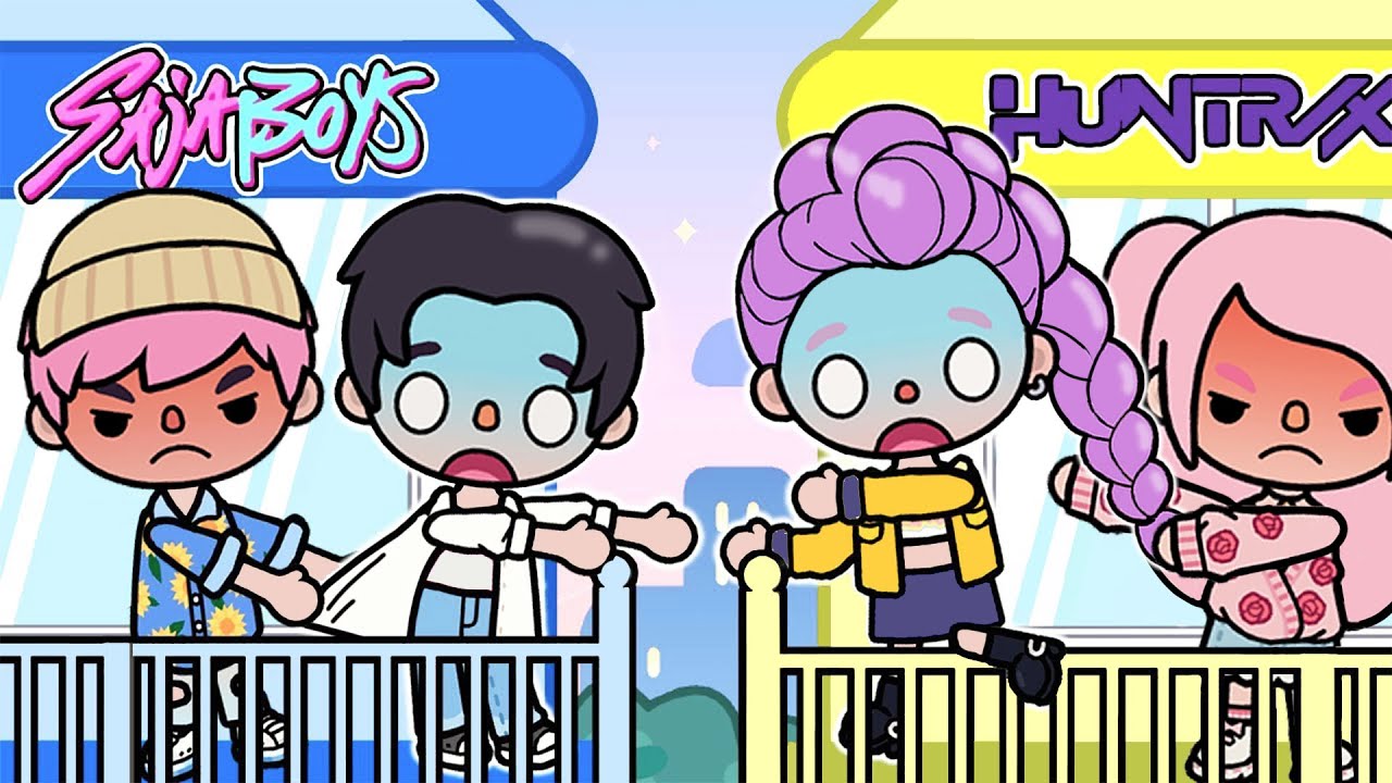 My Forbidden Crush on Kpop Demon Hunter 😭💔| Toca Life Story | Toca Boca