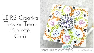 LDRS Creative September Features Day 2 | Trick or Treat Circular Pirouette Card