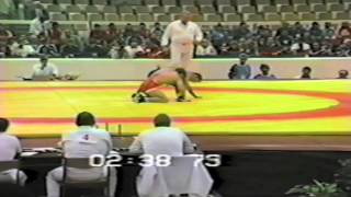 1986 Senior World Championships: 57 kg Barry Davis (USA) vs. Toshio Asakura (JPN)