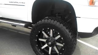 DUBSandTIRES.com 22'' Fuel Maverick Machine and Black Wheels 2009 GMC Denali HD Rims Asanti Forgiato