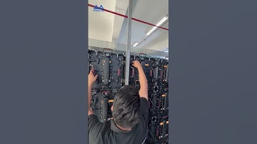 Cabinet disassembly demonstration#leddisplay #ledscreen #ledrentalscreen #ledwall #ledvideowall