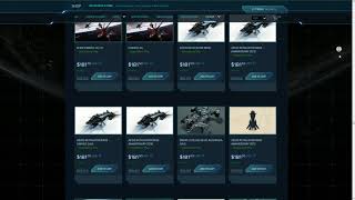 Star Citizen - All ships in pledge store