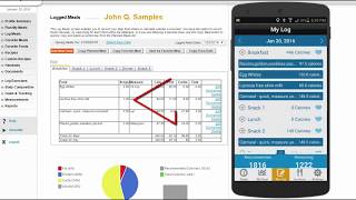 Pro Software Tutorial | How Users/Clients Log Their Meals