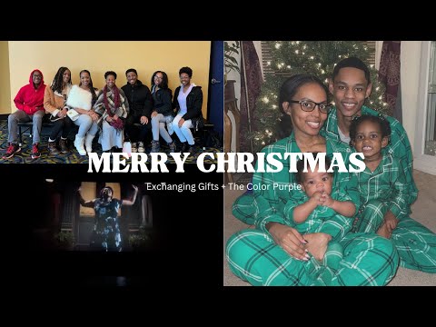 MERRY CHRISTMAS | Exchanging Gifts + The Color Purple