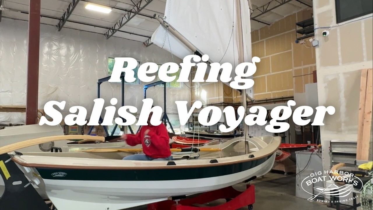 Reefing Salish Voyager