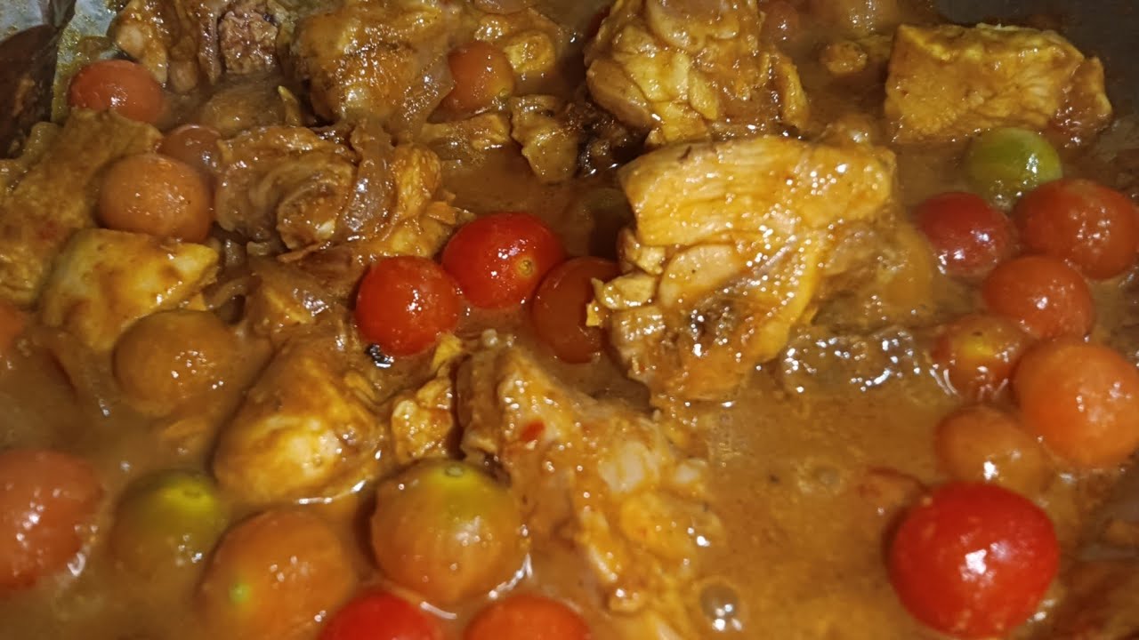 🍅 Village Style Tomato Chicken Curry | उँगलियाँ चाटते रह जाओगे!😋#chickencurry #chickenrecipe #food 