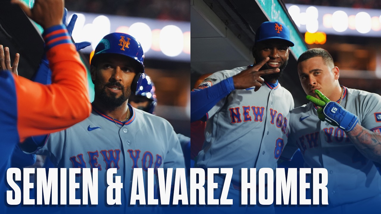 Marcus Semien and Francisco Alvarez Crush Homers in the Third