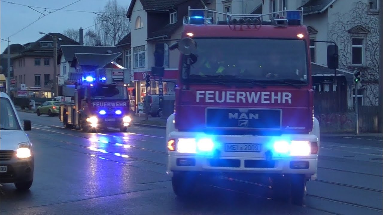 (Wail/Yelp) HLF 20/16 + DLK 23/12 & KdoW FF Radebeul-Ost & TSF-W/Z FF Radebeul-Wahnsdorf