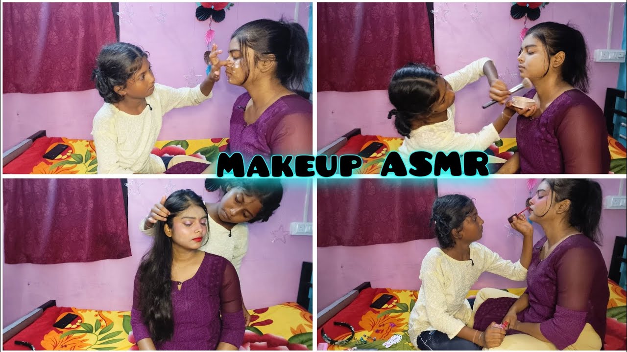 [ ASMR ] makeup video by baijanti 🧖will help you relax 😌