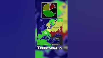 6 Team Europe Map Territorial.io Timelapse #Shorts