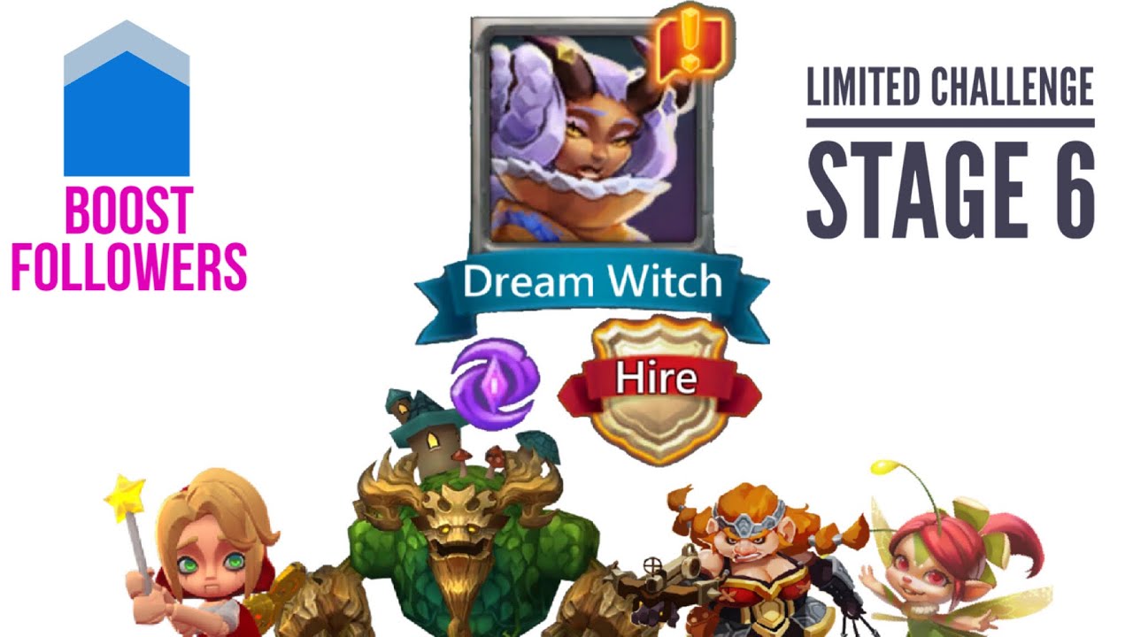 Lords Mobile Dream Witch Limited Challenge -  FINAL Stage 6 (2021)