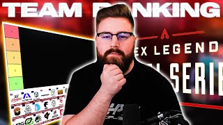 I Ranked NA's Top Pro Teams! (ALGS Tier List)