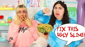 FIX THIS SLIME CHALLENGE! Make it the prettiest slime! Slimeatory #603