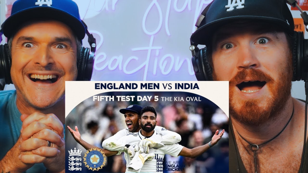 Сирадж берёт 5-очковый в НЕВЕРОЯТНОМ завершении! | Лучшие моменты - Англия против Индии, день 5 |...