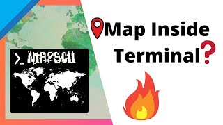 Map Inside Linux Terminal |mapscii | ADI'S THOUGHTS| π