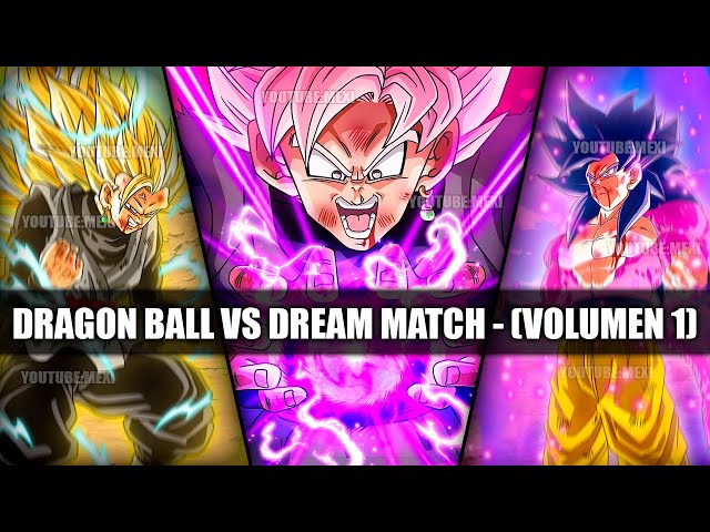 Dragon Ball Vs Dream Match (Volumen 1) | Goku Ssj4 Dios Vs Black Goku Ssj  Rose - Youtube