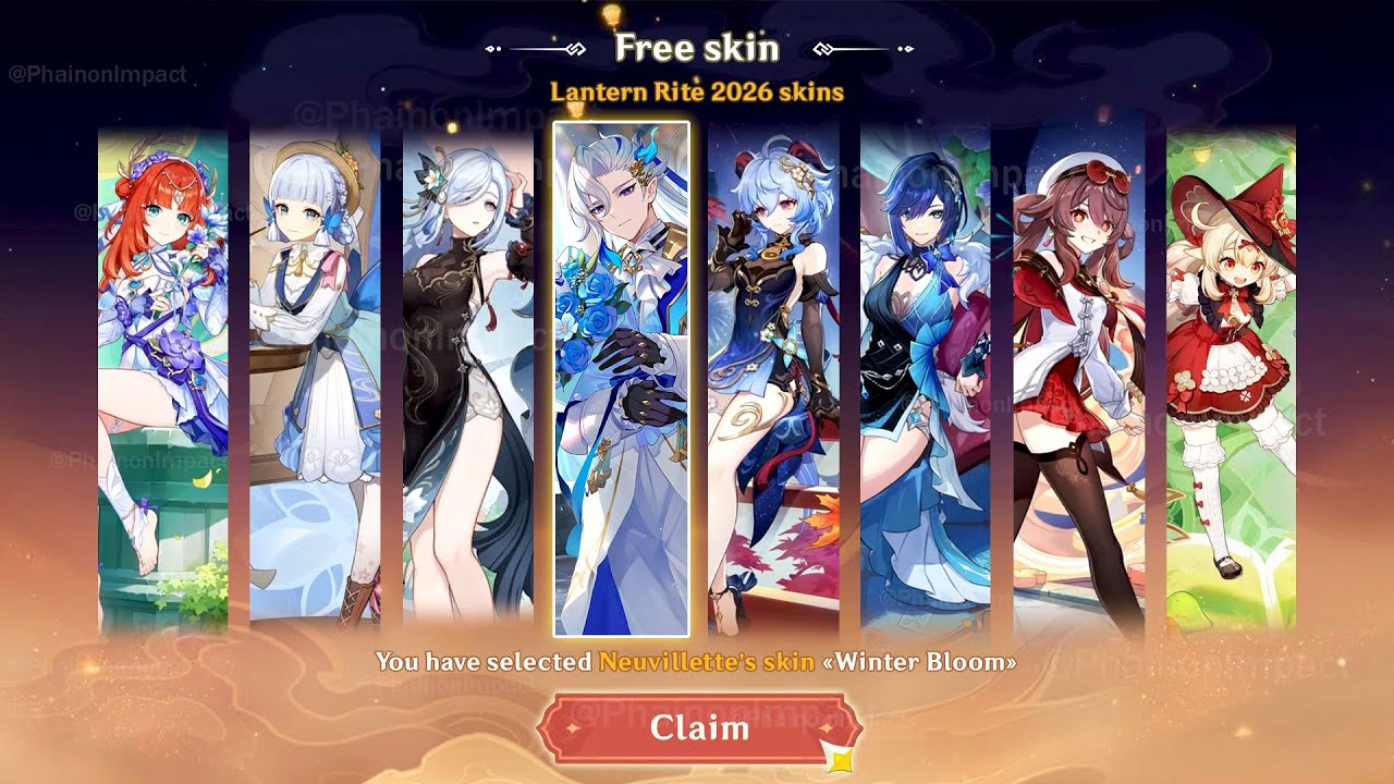 🎁HUGE FREE REWARDS for THE LANTERN RITE FESTIVAL in Genshin Impact!