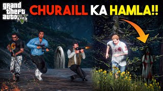 CHURAIL NA KRDIYA HAMLA | LOST IN JUNGLE | GTA 5 MODS GAMEPLAY screenshot 4