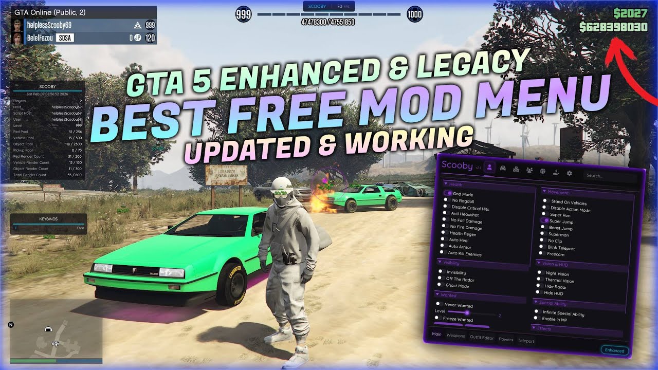 Scooby Mod Menu For GTA 5 How To Download Install 2026 YouTube 
