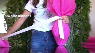 How to Wrap an Easter Egg with non-woven Rolls