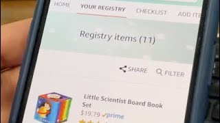 Adding to Amazon Baby Registry from Phone App screenshot 3