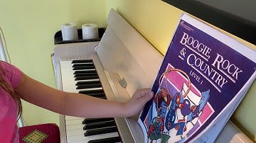 Bastien Piano Boogie, Rock & Country Level 1 - Halloween Boogie