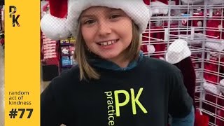 Random Act Of Kindness #77 | Surprising Christmas Shoppers | PK