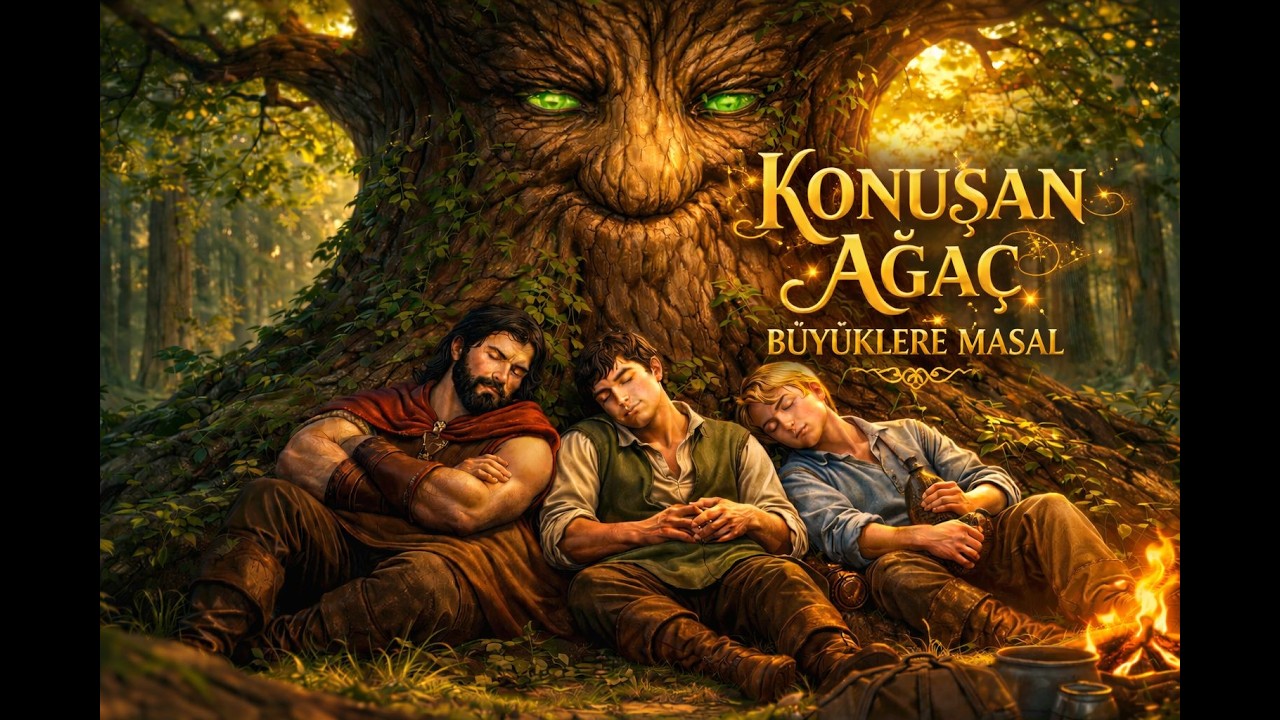 KONUŞAN AĞAÇ 🌙 | Büyüklere Masal | Sesli Kitap | Uyku Öncesi Masal Hikâyesi |Masal