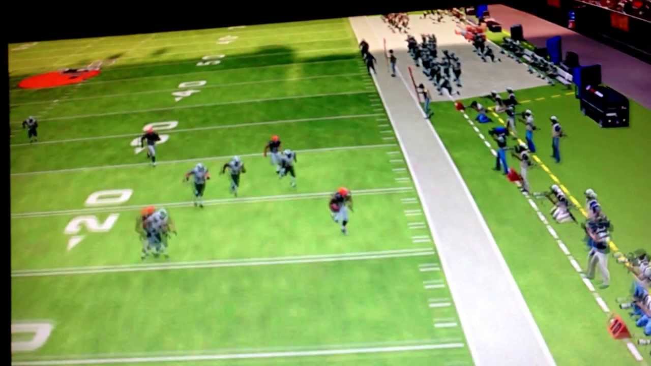Madden 13 Browns Franchise Derek Cox pick6