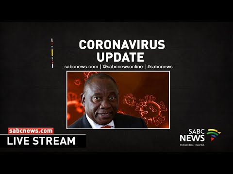 President Cyril Ramaphosa briefs media on #coronavirus