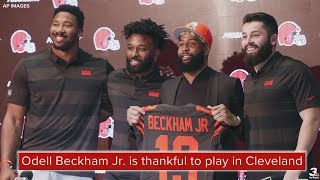 Odell Beckham Jr. thankful for opportunity, ready to build legacy with Browns
