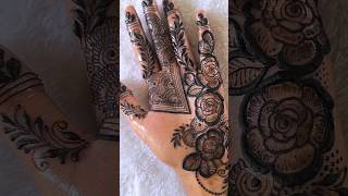 Simple Bold Rose Mehndi designs#beautiful#rose #mehndi#design#popular#trending#viral#shortsfeed