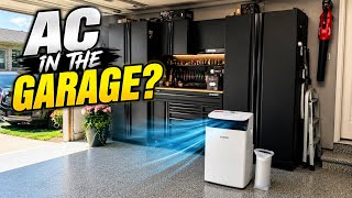 GARVEE 14000 BTU portable air conditioner | I added AC to my garage!