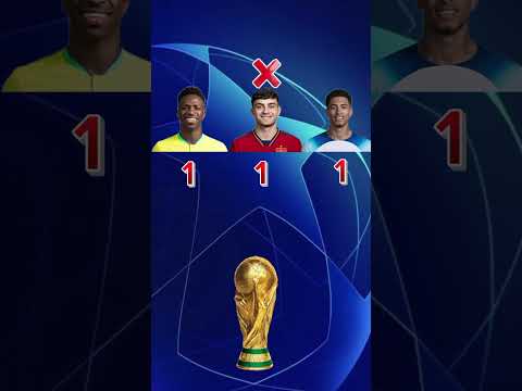 Vinicius Vs Pedri Vs Bellgaum / 3 player Trophy Match #viral #footballvideo #viralvideos #challenge