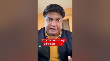 How to uninstall plugin in servicenow