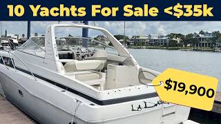 10 Stunning Used Yachts for Sale Under $35,000 In The US
