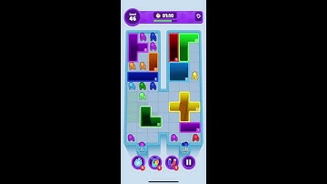 Drop Away Level 46 Walkthrough Solution