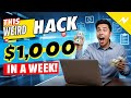 This Weird Productivity Hack Made Me $1,000 in Just One Week! (You Won’t Believe It)