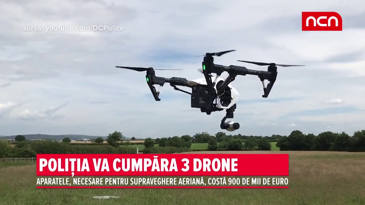 POLITIA VA CUMPARA 3 DRONE stories we tell