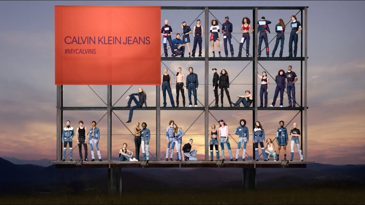 Fall 2018 CALVIN KLEIN JEANS: TOGETHER IN DENIM. #MYCALVINS