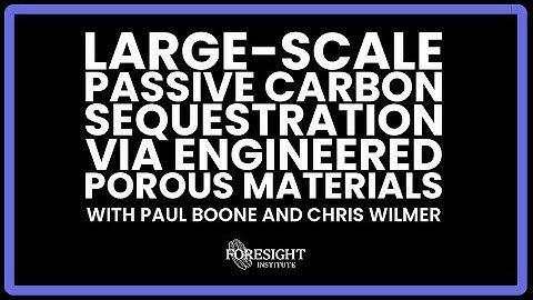 Large-scale Passive Carbon Sequestration via Engineered Porous Materials | Paul Boone, Chris Wilmer
