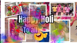 Happy holi to all.                                                      Please subscribe do like👍🙏