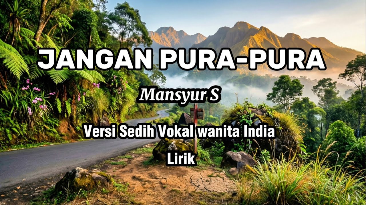 JANGAN PURA-PURA - Mansyur S | Versi Vokal Wanita India | Viral tiktok