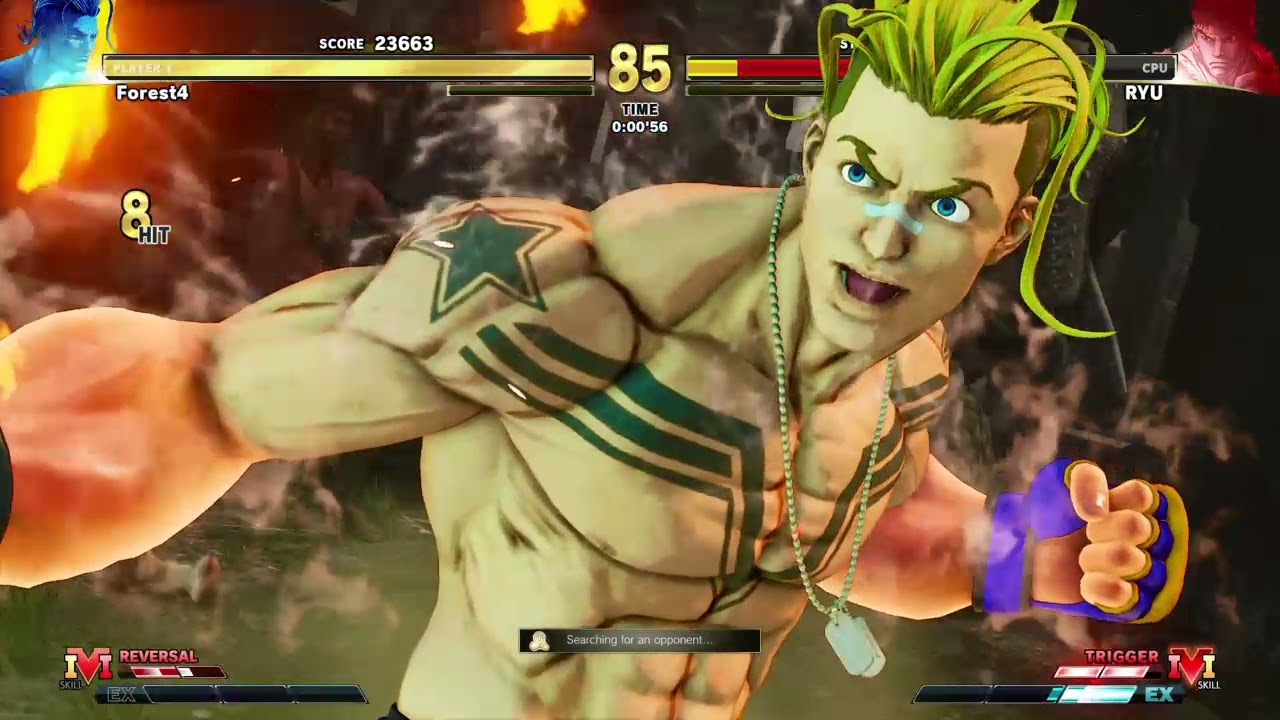 SFVCES5 No Cammy Casual Matches! Searching while Completing Luke Survival Easy, Normal PS4 202201060