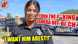 EVIL Female Cop Allows Her EGO To Escalate The Situation! 1st Amendment Audit | Id Refusal #530