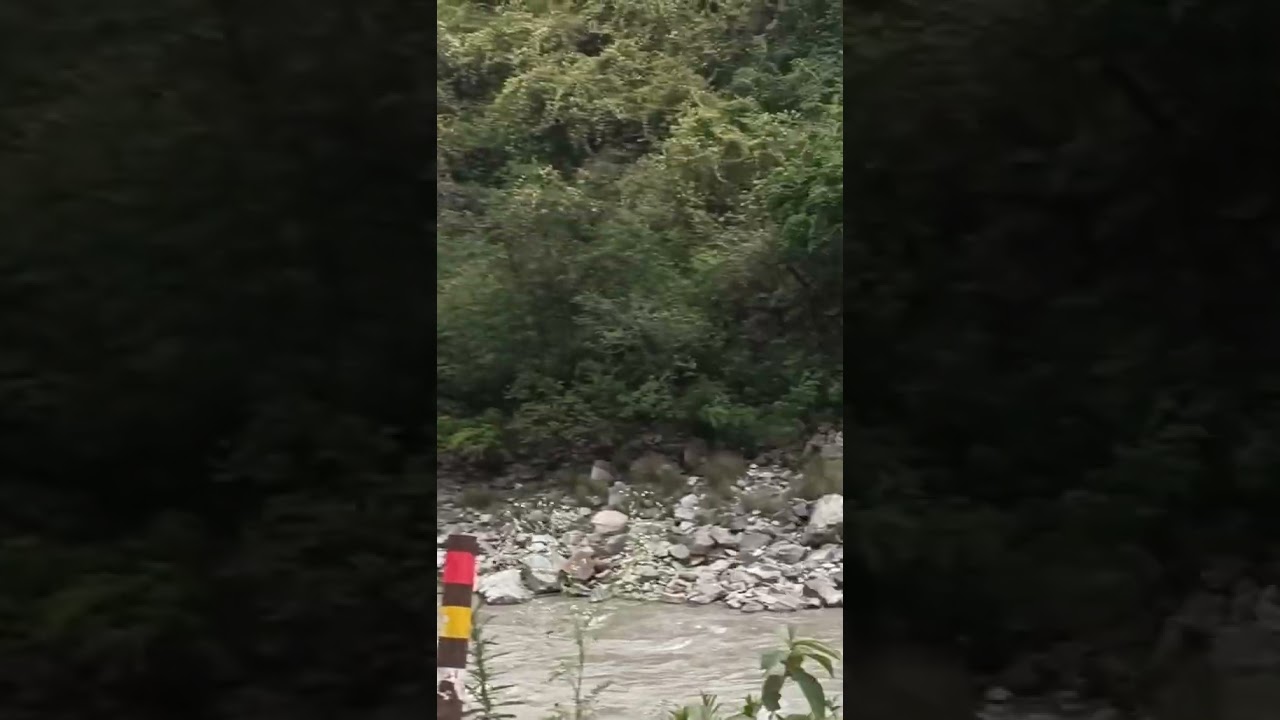 Pinder river Originated from Pindari Glacier