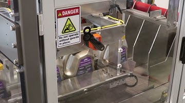 Hamrick Packaging Systems - 600D Drop Packer for an Anti-Freeze Manufacturer